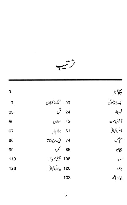 Majmua Khalida Hussain, Pehchan Etc