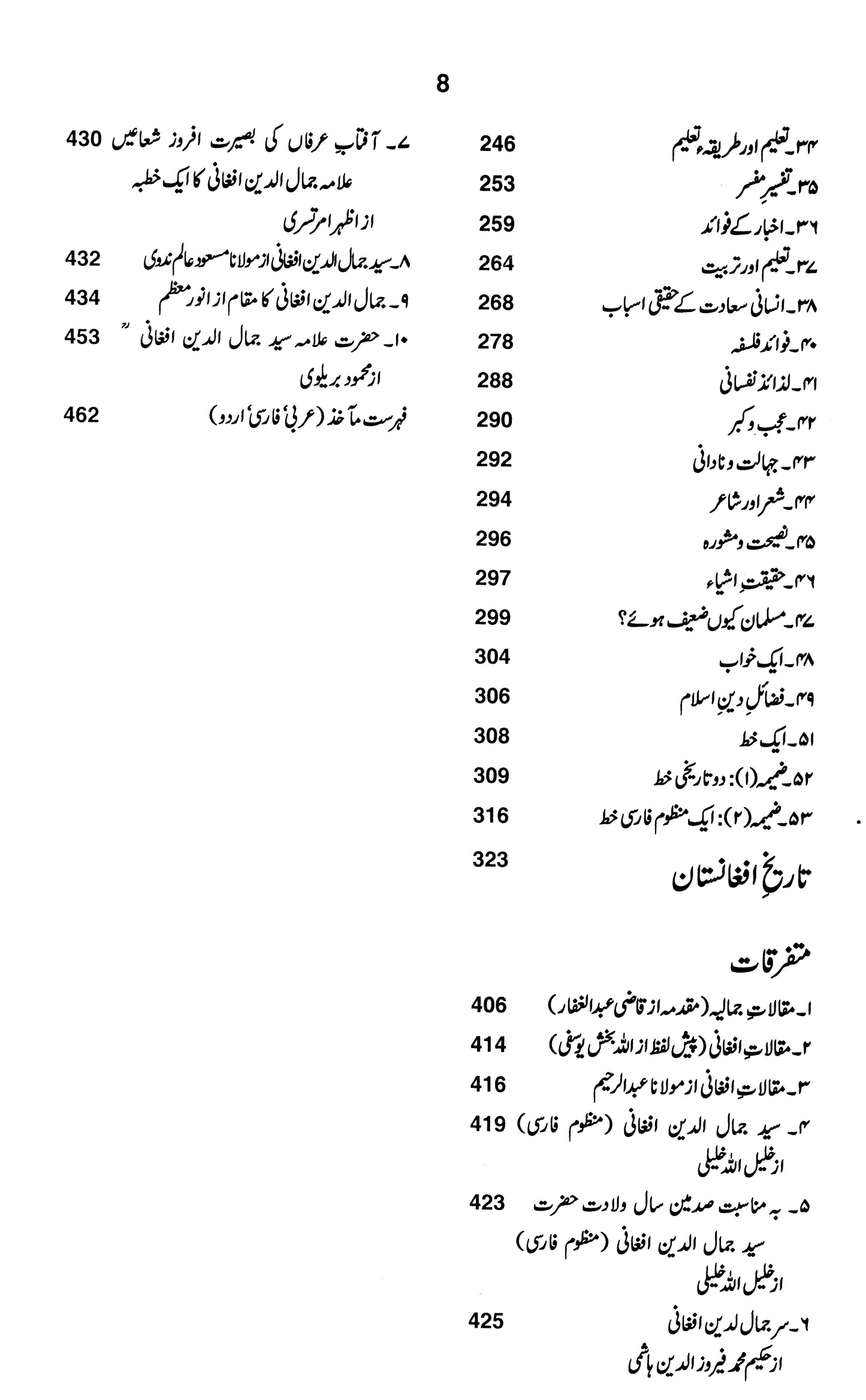 Majmua Syed Jamal-ud-Din Afghani