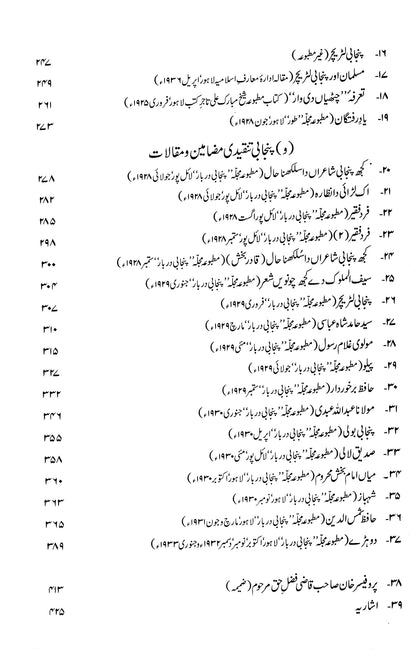 Maqalaat-E-Professor Khan Sahab Qazi Fazl-E-Haq