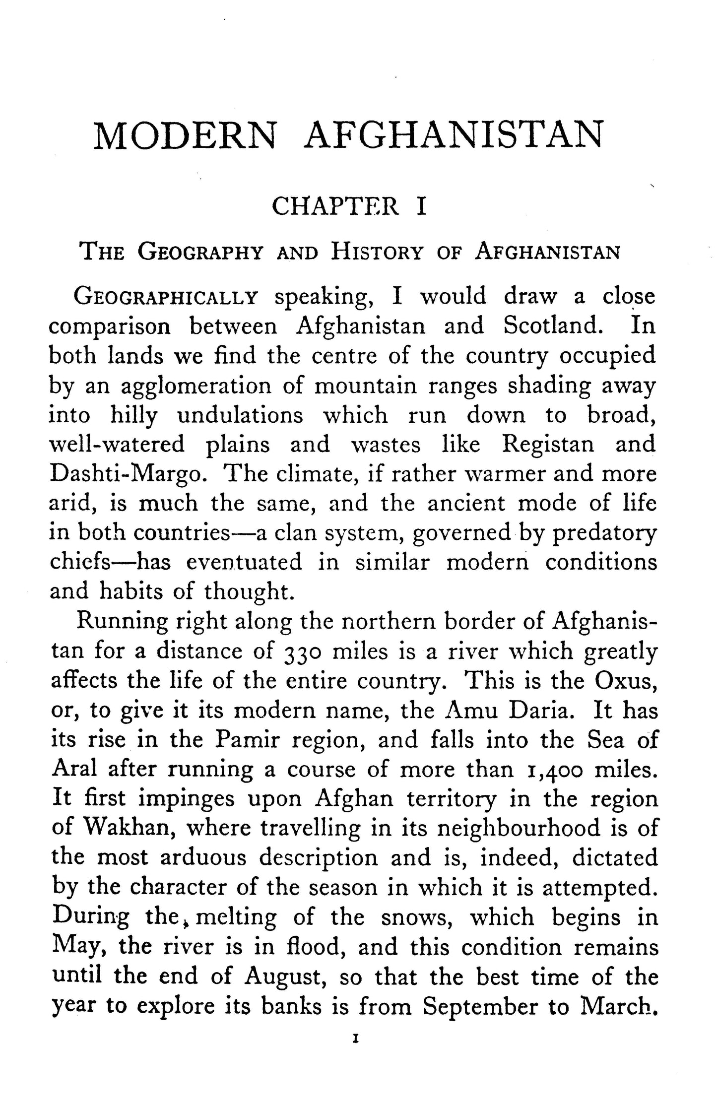 Modern Afghanistan  [English]