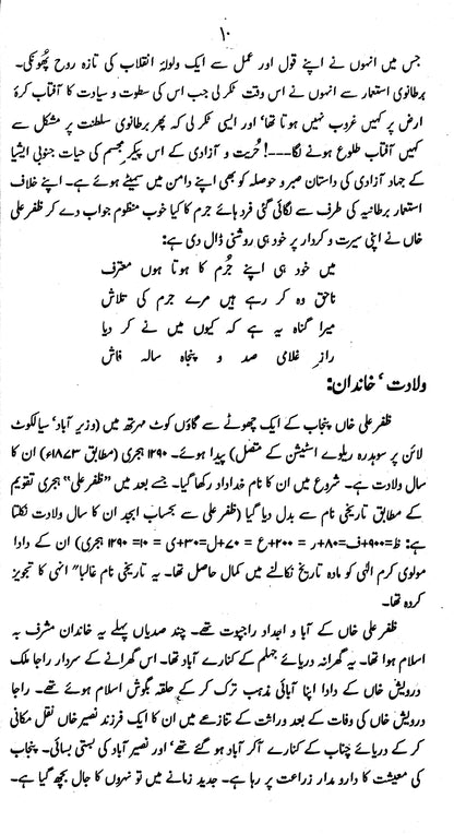 Maulana Zafar Ali Khan Hayat, Khidmaat O Asar