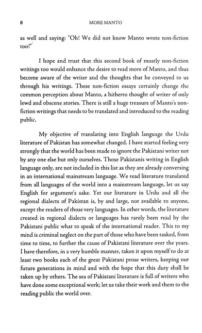 More Manto  [English]