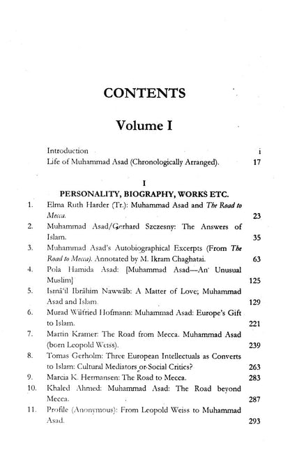 Muhammad Asad (Leopold Weiss) 2 Vols Set [English]