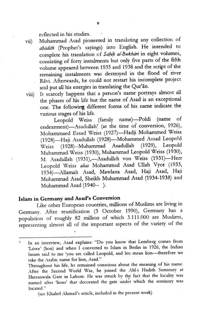 Muhammad Asad (Leopold Weiss) 2 Vols Set [English]