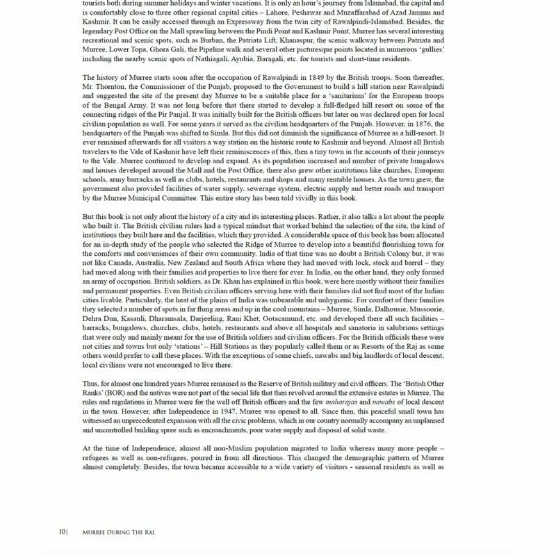 Murree During The Raj [English]