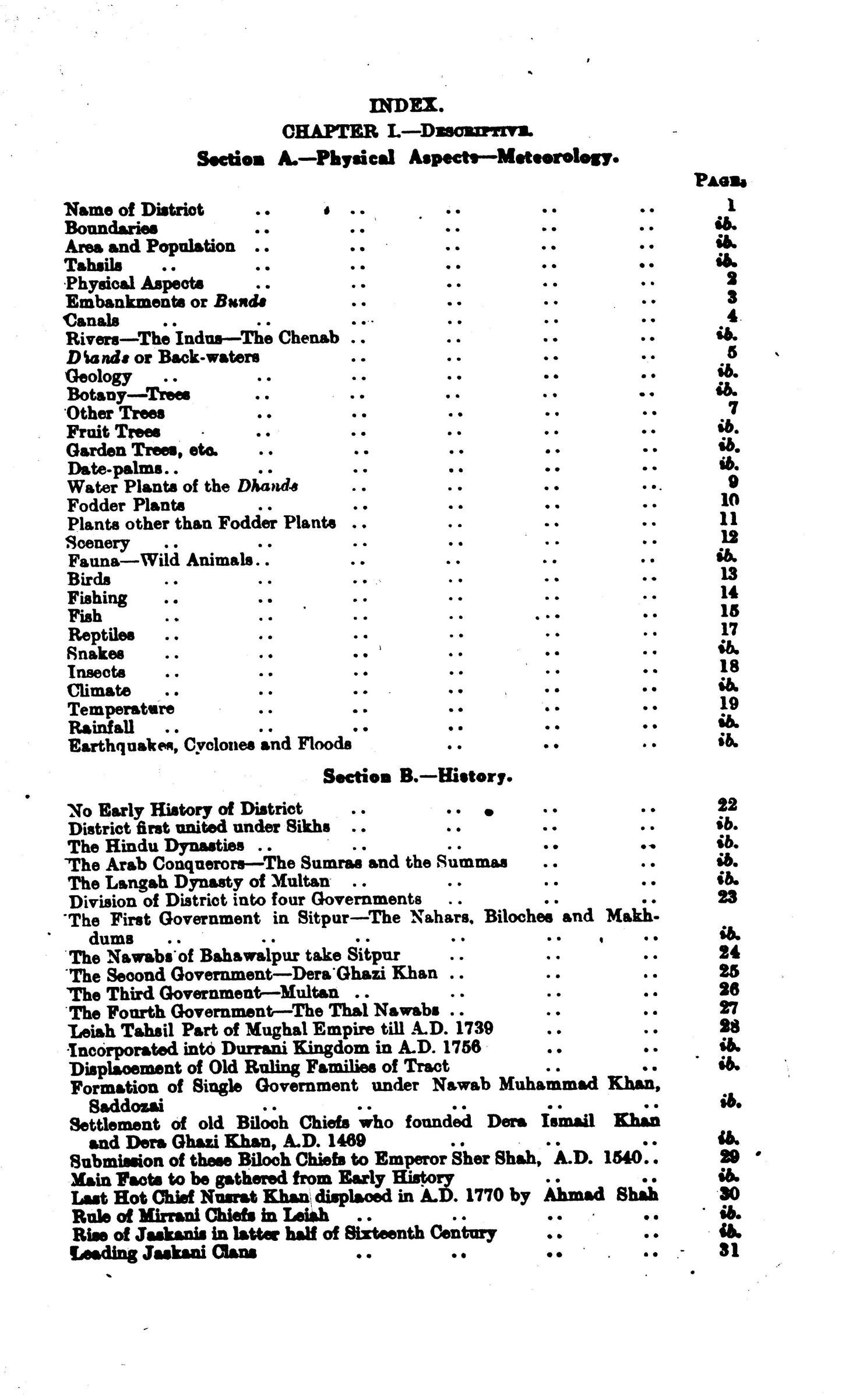 Gazetteer Of The Muzaffargarh District 1929  [English]