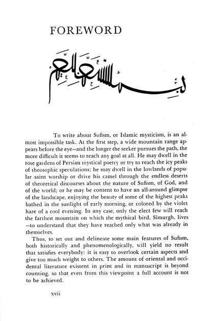 Mystical Dimensions Of Islam  [English]