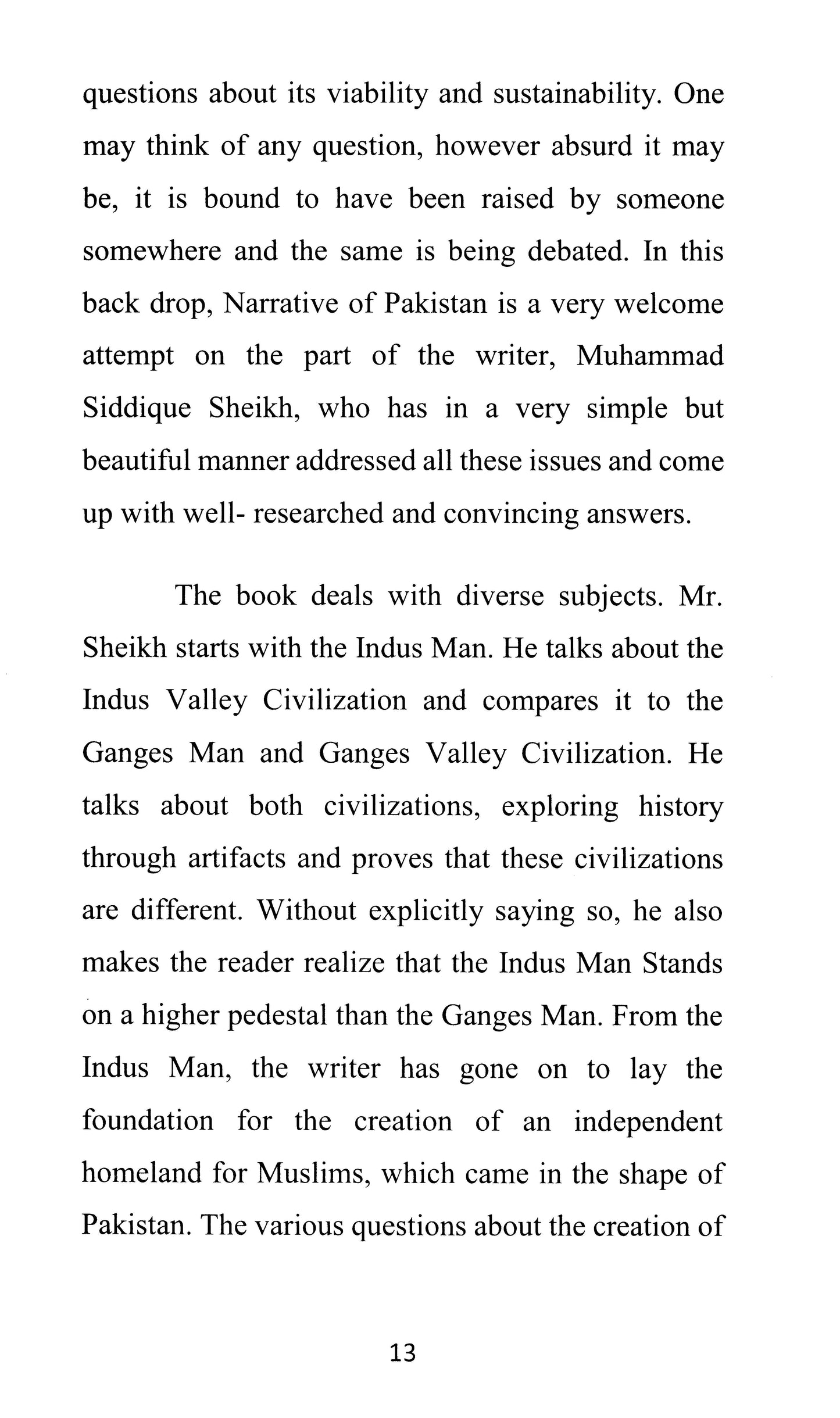 Narrative Of Pakistan  [English]