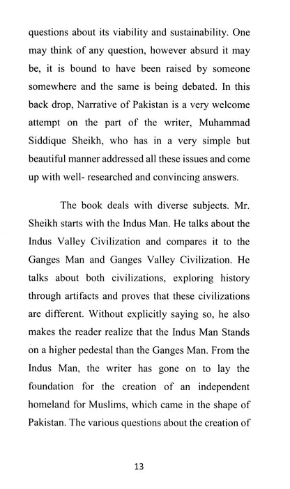 Narrative Of Pakistan  [English]