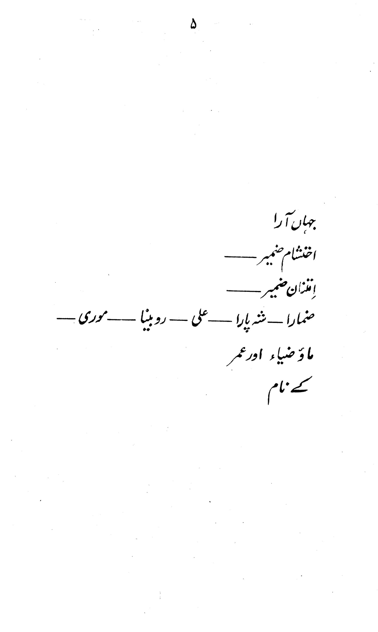 Nishat-E-Tamasha - Syed Zameer Jafri