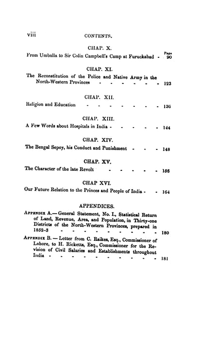 Notes On Revolt North Western Provinces India  [English]