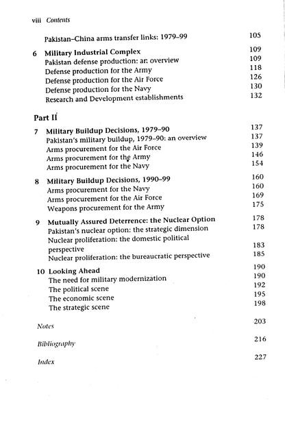 Pakistan's Arms Procurement And Military Build  [English]