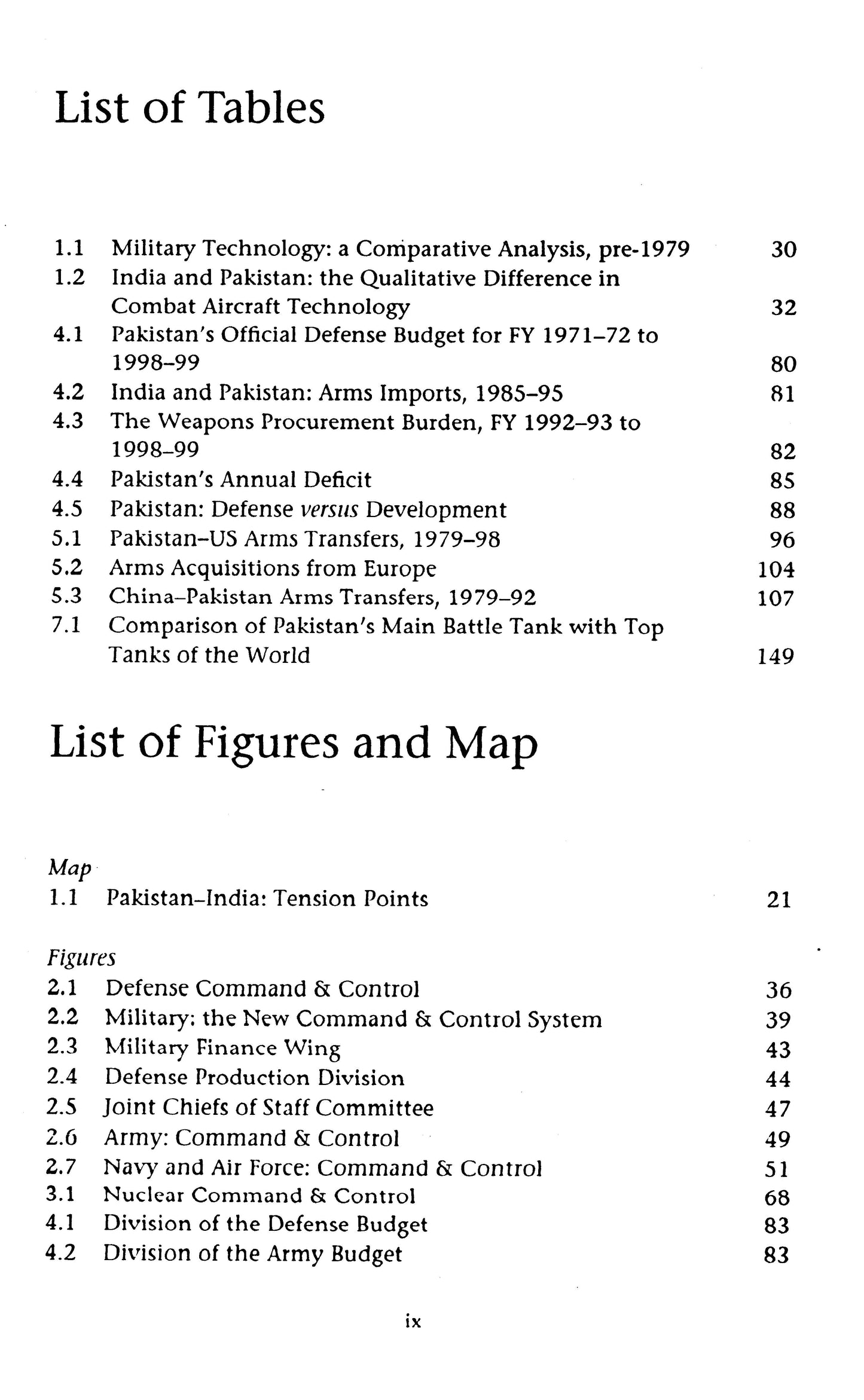 Pakistan's Arms Procurement And Military Build  [English]