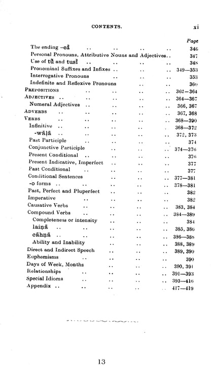 Punjabi Manual And Grammar: English-Punjabi Voc  [English]