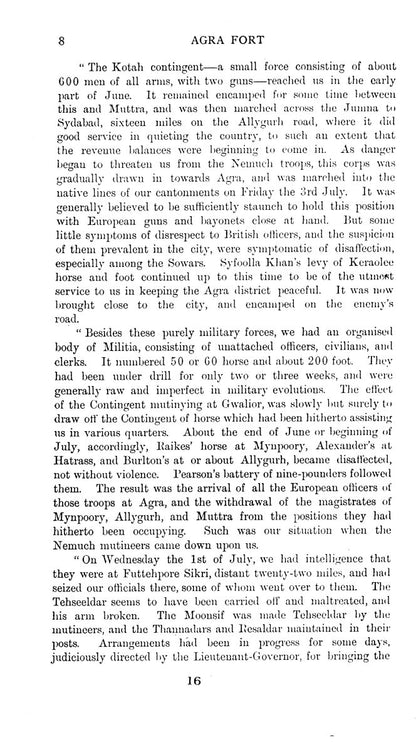 Records Of Intelligence Department Mutiny 1857 [English]