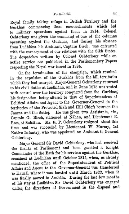 Records Of The Ludhiana Agency  [English]