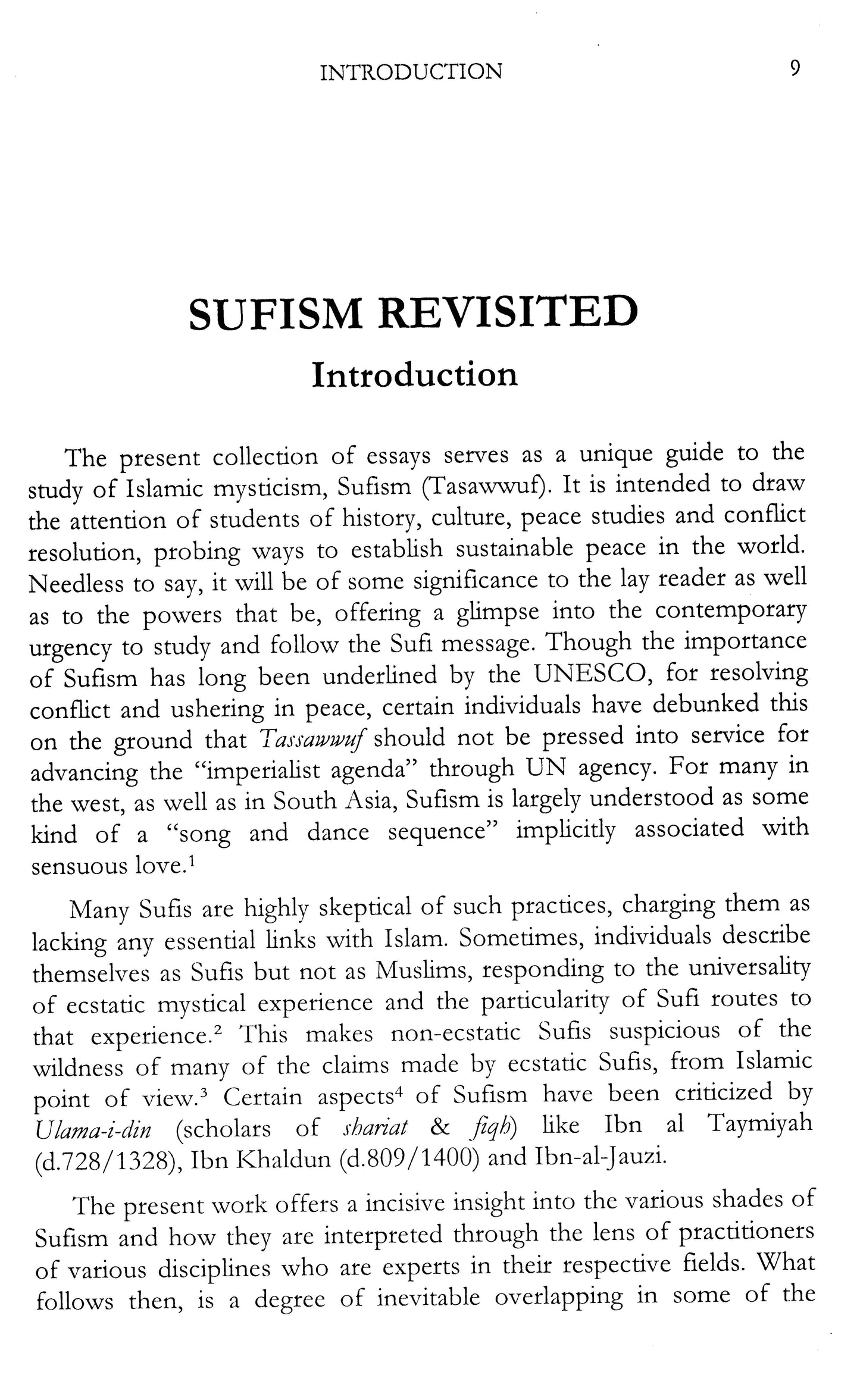 Sufism Revisited  [English]