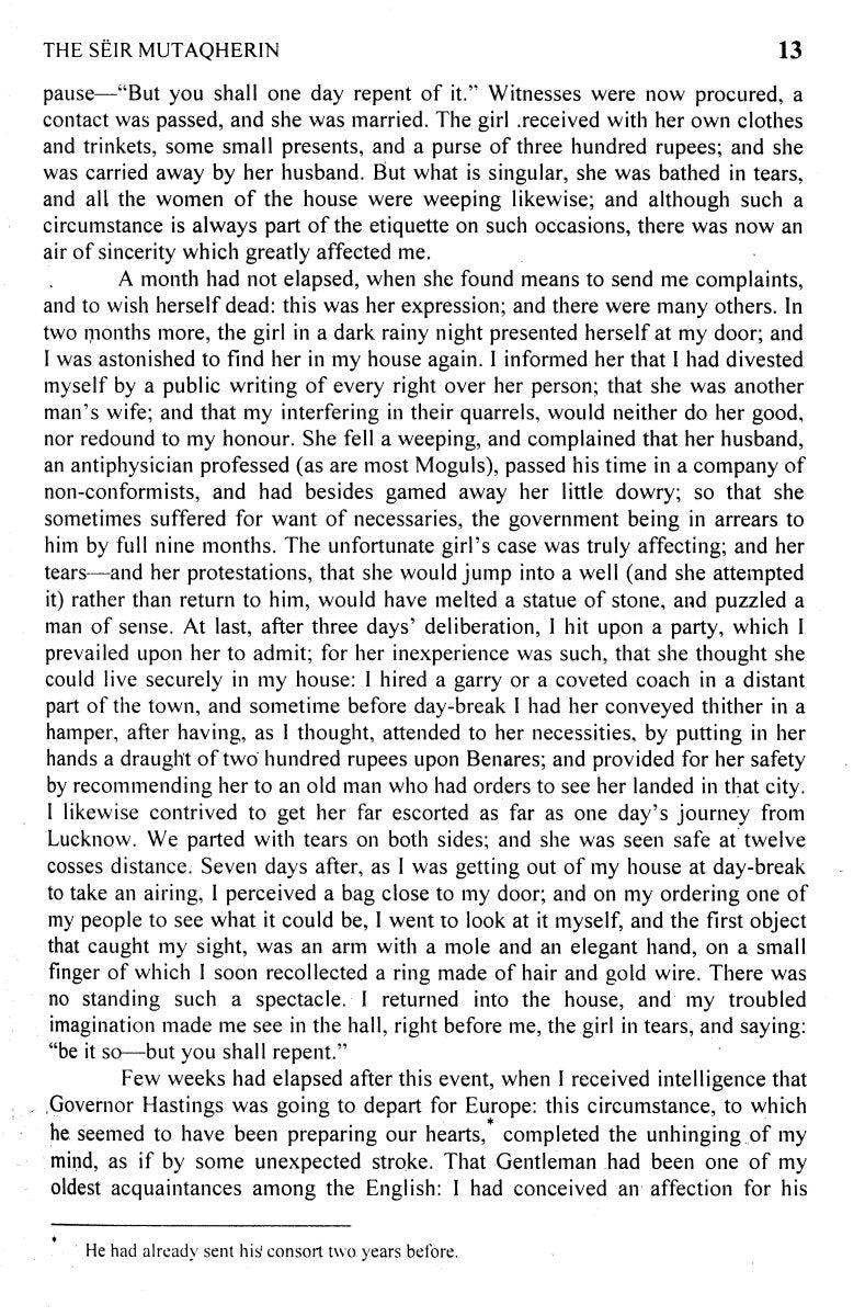 Seir Mutakherin [English]