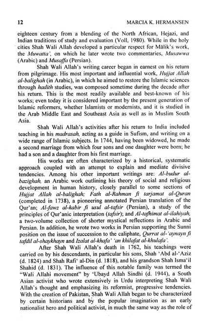 Shah Waliullah (1703 - 1762) [English]