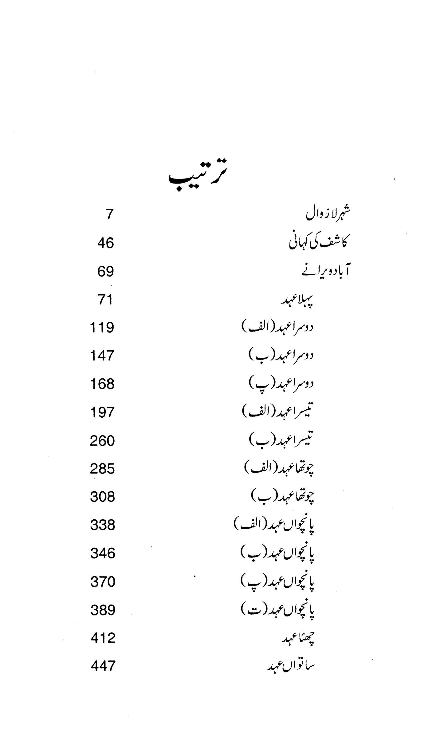 Shehr-E-La'zawaal - Abaad Weeranay