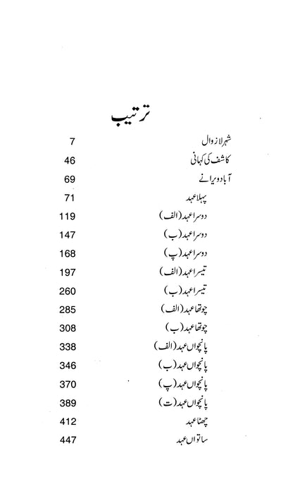 Shehr-E-La'zawaal - Abaad Weeranay