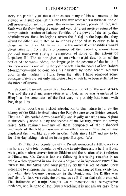 A History Of The Sikhs  [English]