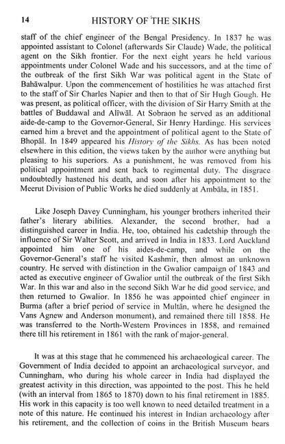 A History Of The Sikhs  [English]