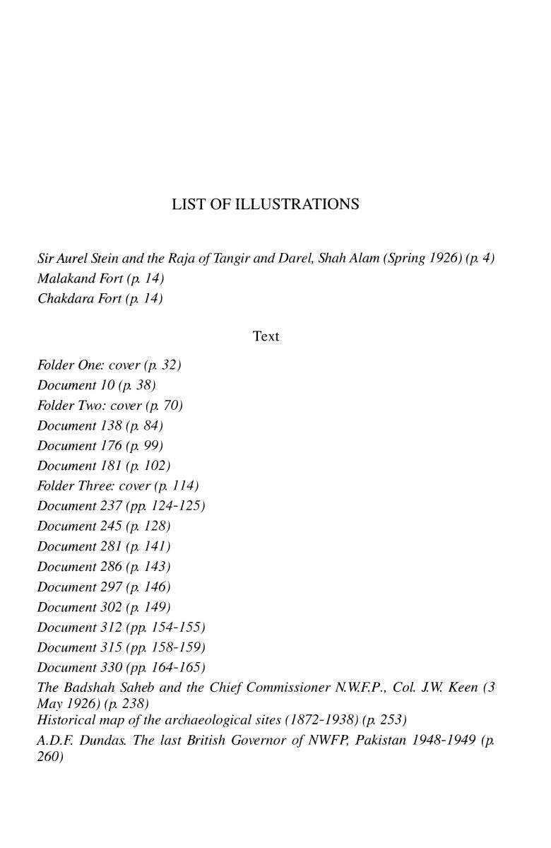 Sir Aurel Stein And The 'Lords Of The Marches' [English]