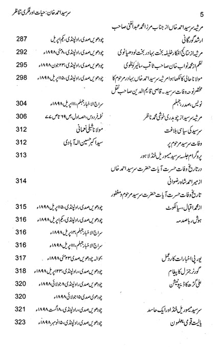 Sir Syed Ahmad Khan: Hayat Aur Fikri Tanazur