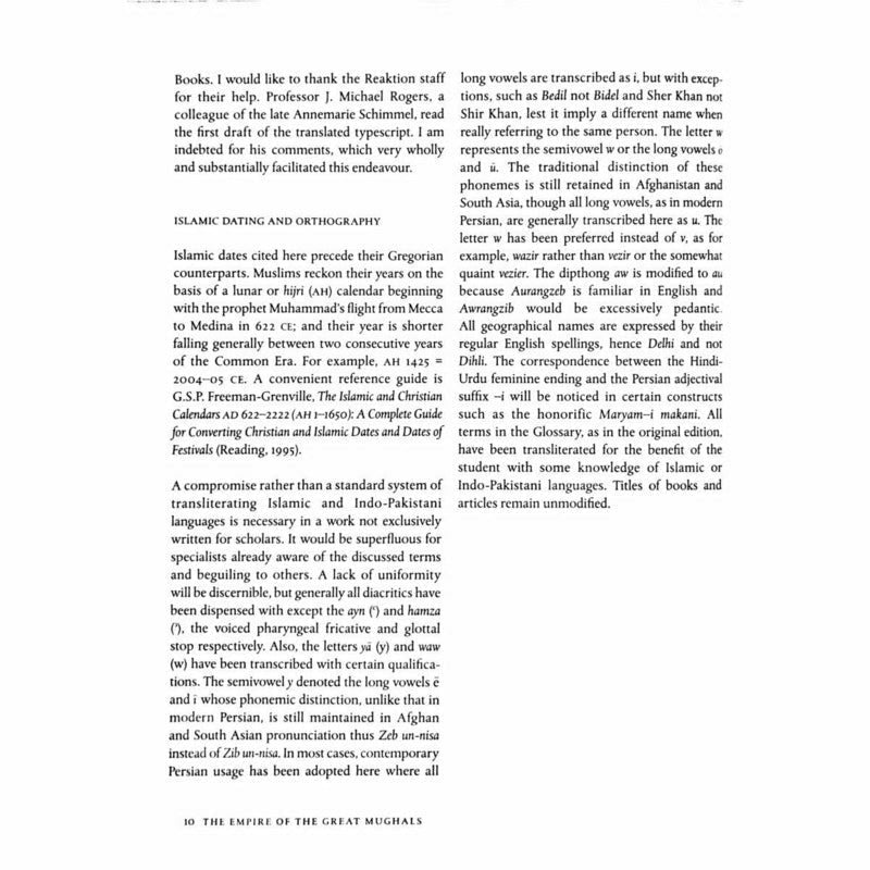 The Empire Of The Great Mughals  [English]