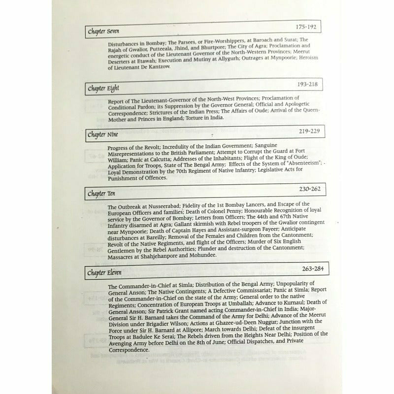 The History Of The Indian Mutiny 02 Vols [English]