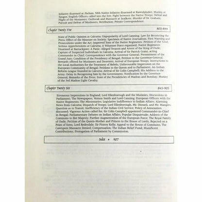 The History Of The Indian Mutiny 02 Vols [English]