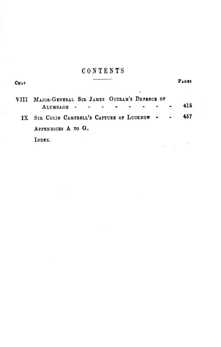 The Indian Mutiny Selection From, 4 Vols [English]