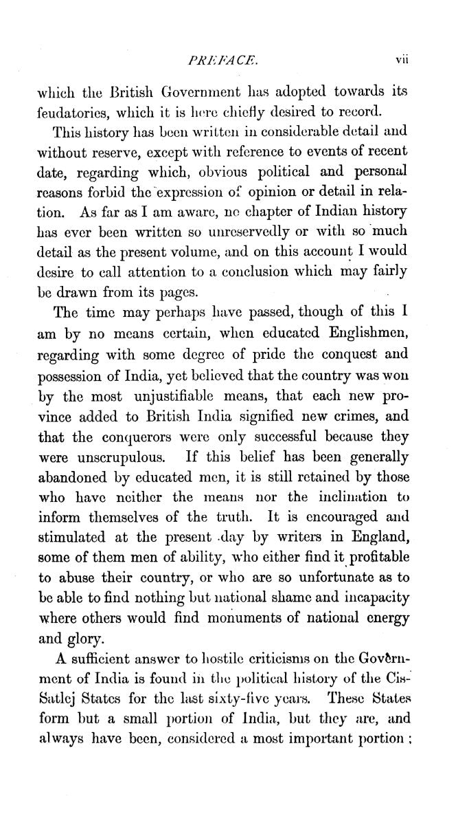 The Rajas Of The Punjab [English]
