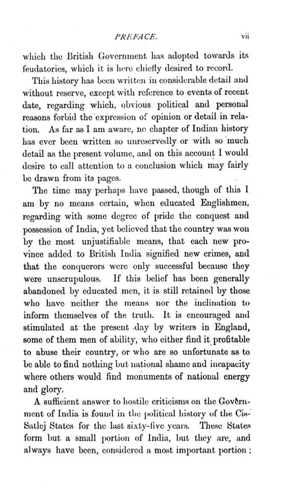 The Rajas Of The Punjab [English]