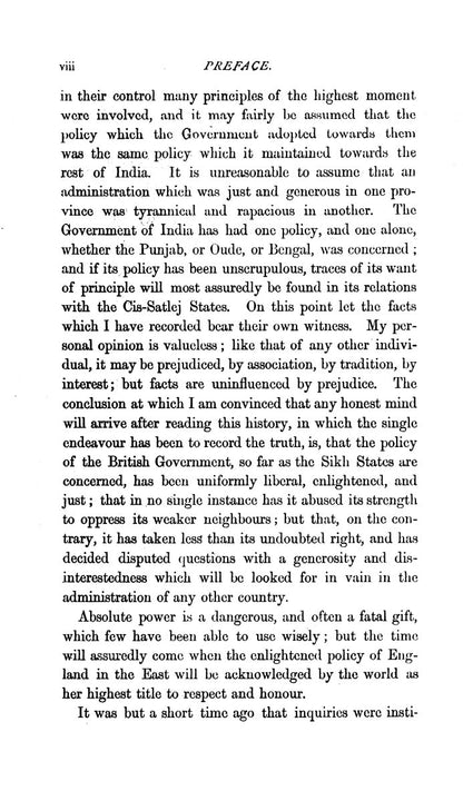 The Rajas Of The Punjab [English]