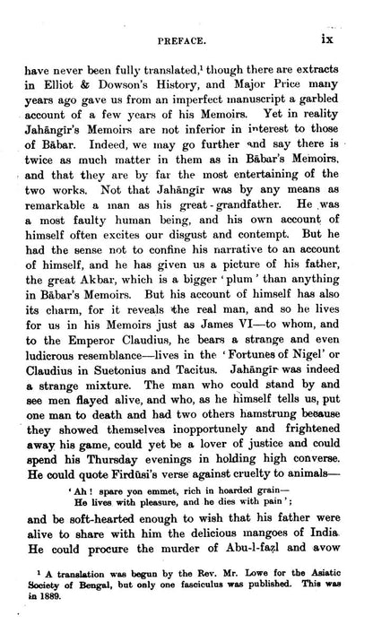 The Tuzuk - I - Jahangiri (Memoirs Of Jahangir) [English]