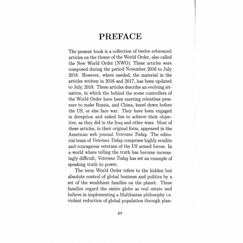 The World Order: How It Works  [English]