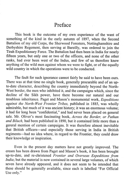 From The Black Mountain To Waziristan  [English]