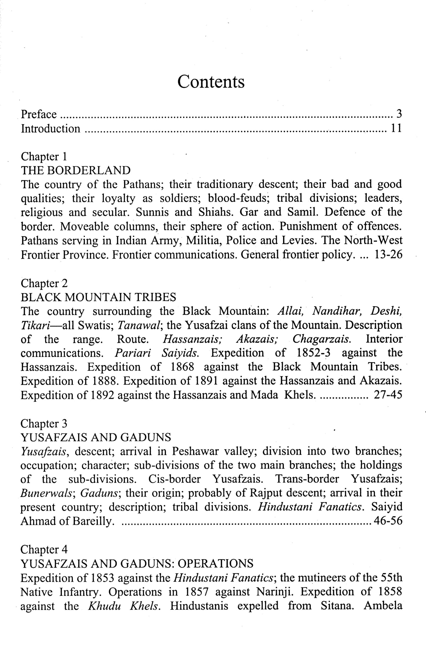 From The Black Mountain To Waziristan  [English]