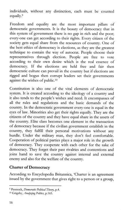 The Charter of Democracy - Dr. Benish Khan  [English]