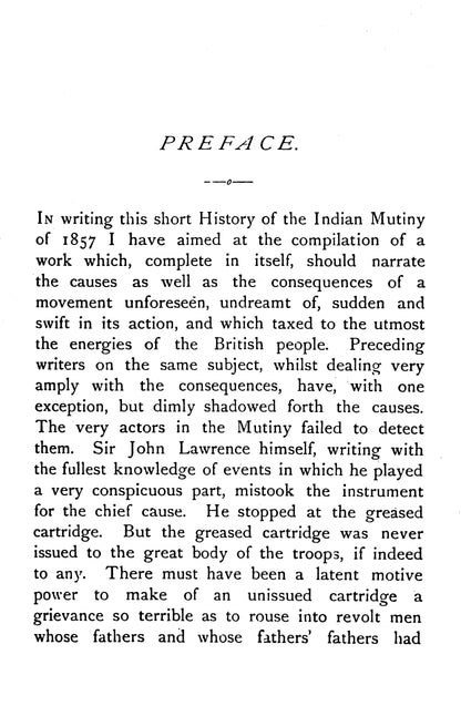 The Indian Mutiny Of 1857  [English]