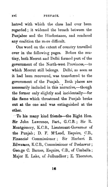 The Punjab & Delhi In 1857  [English]