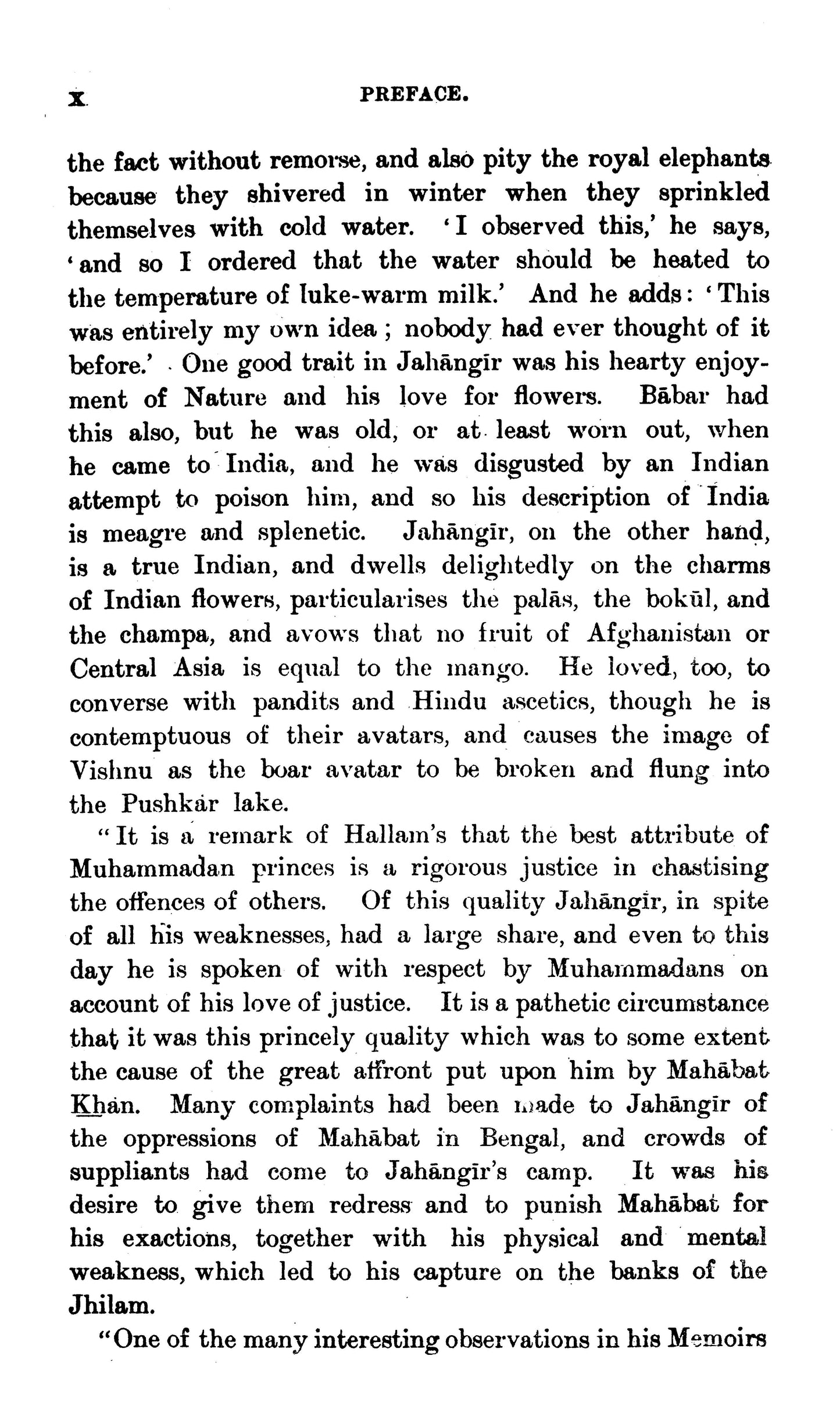 The Tuzuk-I-Jahangiri (Memoirs Of Jahangir)  [English]