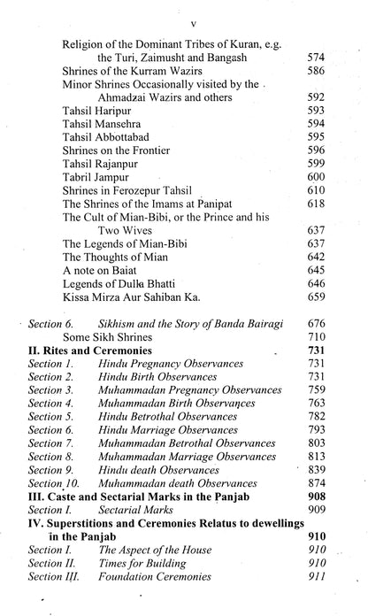 Glossary Of The Tribes & Castes Of Punjab, Nwfp  [English]