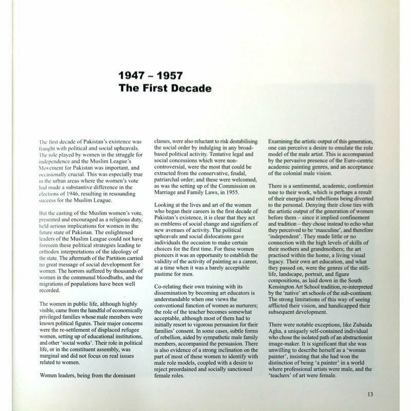 Unveiling The Visible: Lives and Works of Women Artists of Pakistan [English]