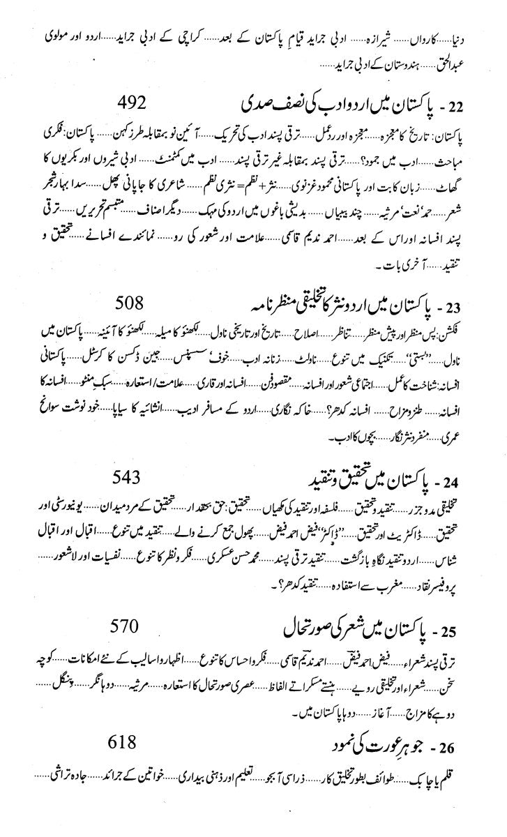 Urdu Adab Ki Mukhtasar Tareen Tarikh Agaz se 2010 tak