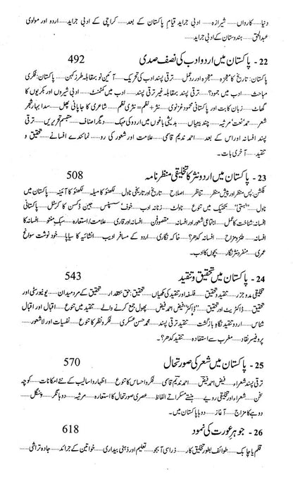 Urdu Adab Ki Mukhtasar Tareen Tarikh Agaz se 2010 tak