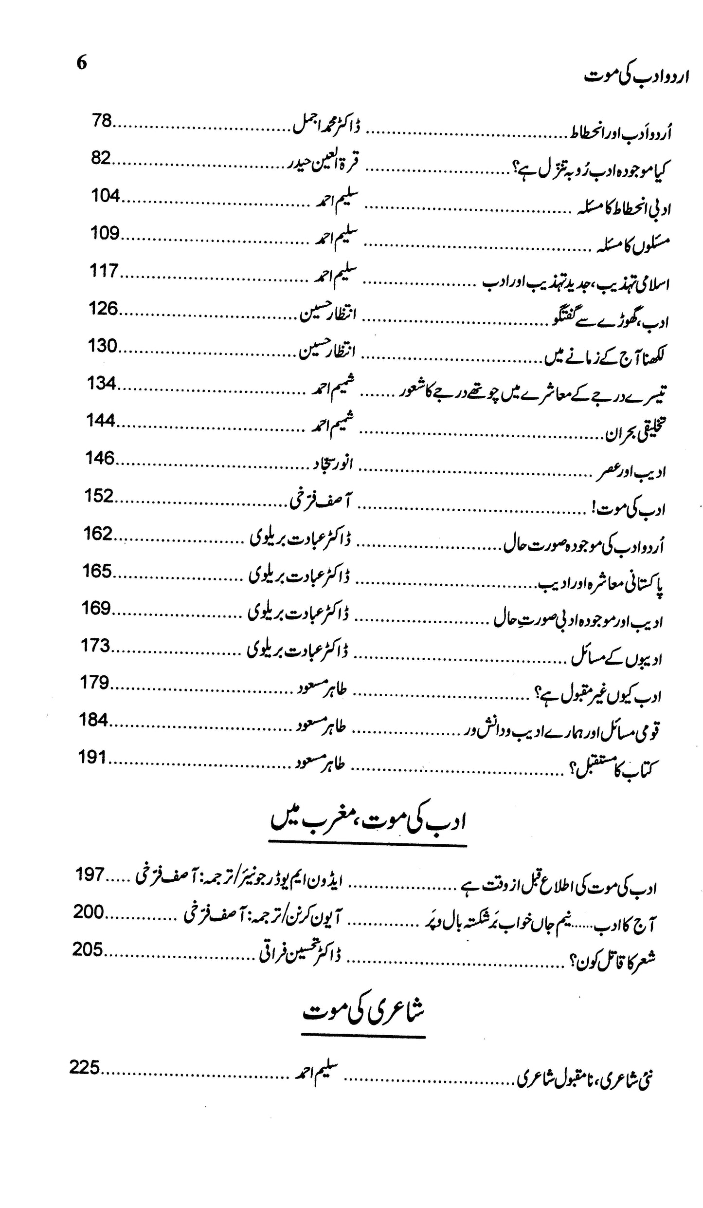 Urdu Adab Ki Mout