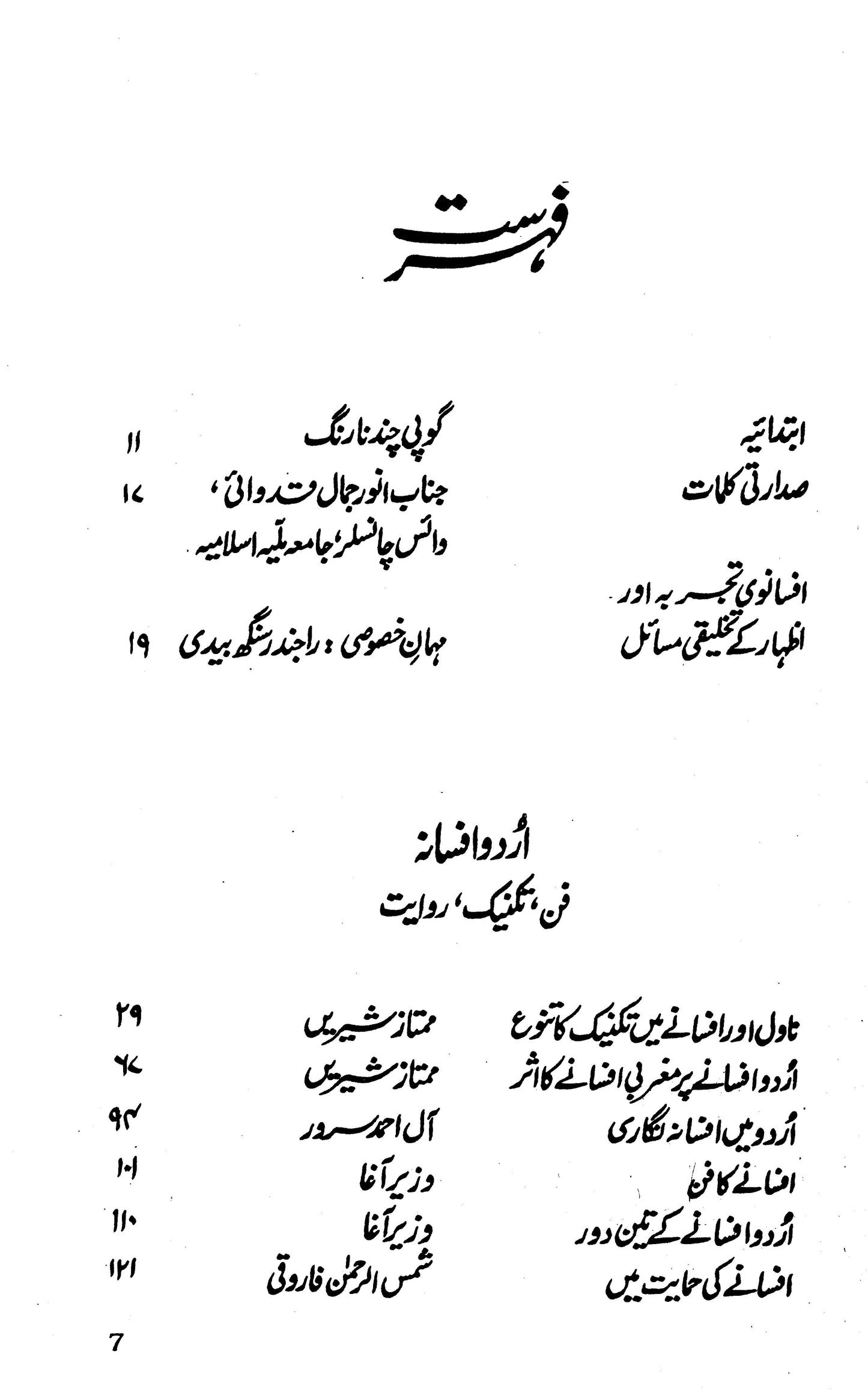 Urdu Afsana Rawait Aur Masaail